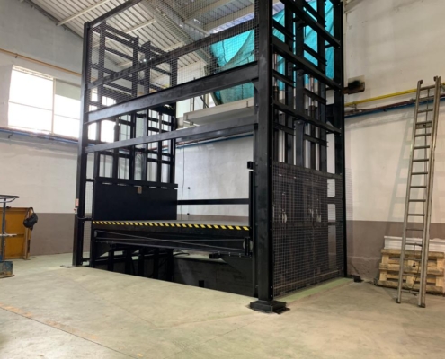 Instalación plataforma elevadora