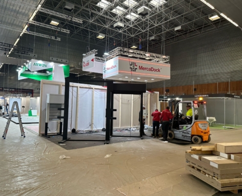 Montaje stan Mercadock