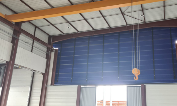 puertas rapidas para puentes grua para industria