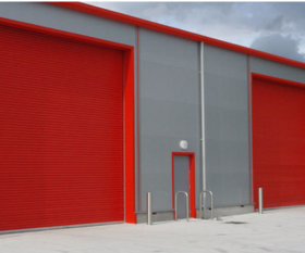 Puertas enrollables aisladas