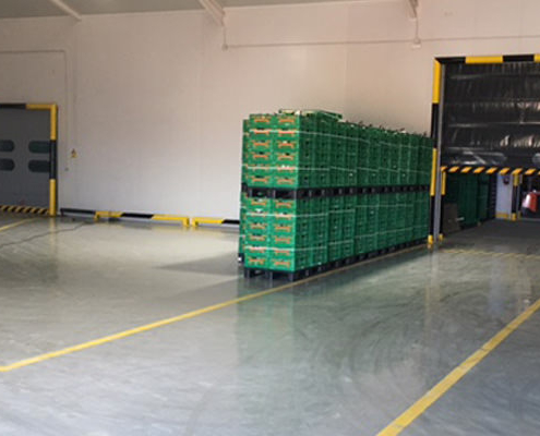 Puertas rápidas plegables y enrollables para la industria de la automoción