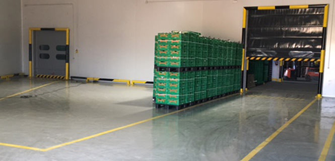 Puertas rápidas plegables y enrollables para la industria de la automoción