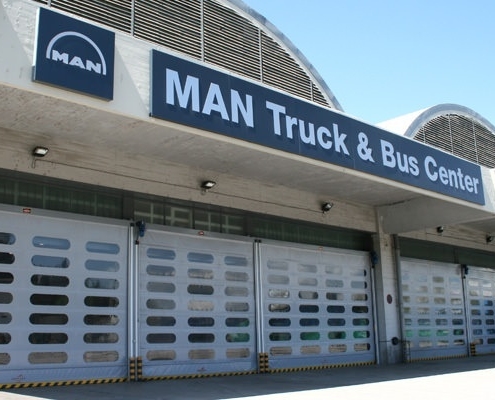 Puertas rápidas apilables