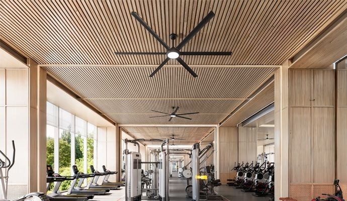 ventiladores de techo luz led